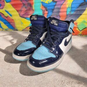 Nike WMNS Air Jordan 1 Retro High OG UNC Blue Chill White CD0461-401 Women's 7.5